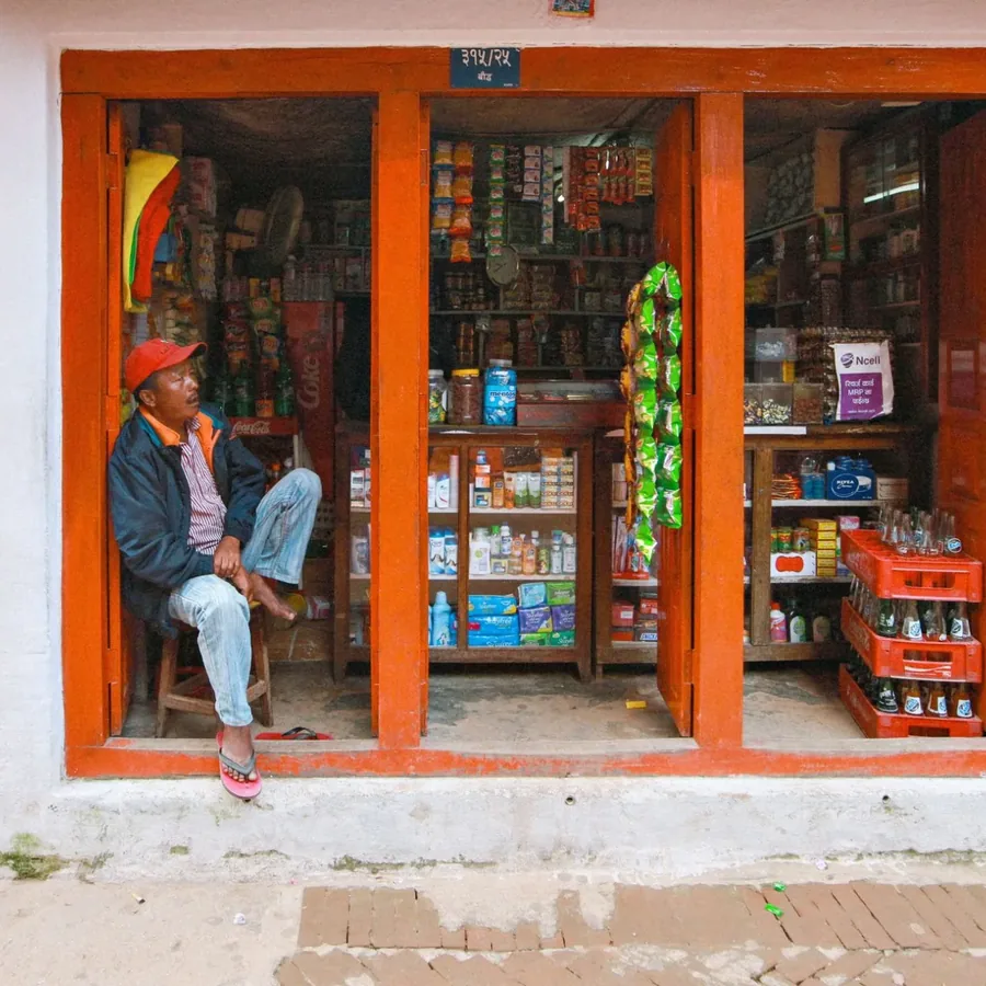 Sạp rau củ tươi